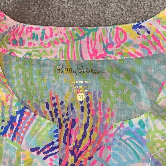 Lilly Pulitzer Amelia Island “Roar of the Seas” Tunic Top! - Picture 10 of 10